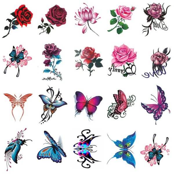 STYLISH AND CREATIVE 3D TATTOO STICKERS