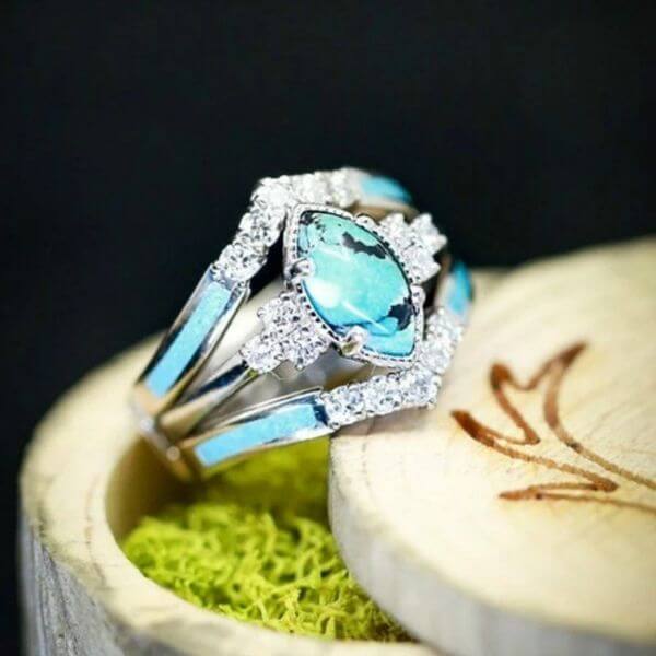 CREATIVE TURQUOISE RING