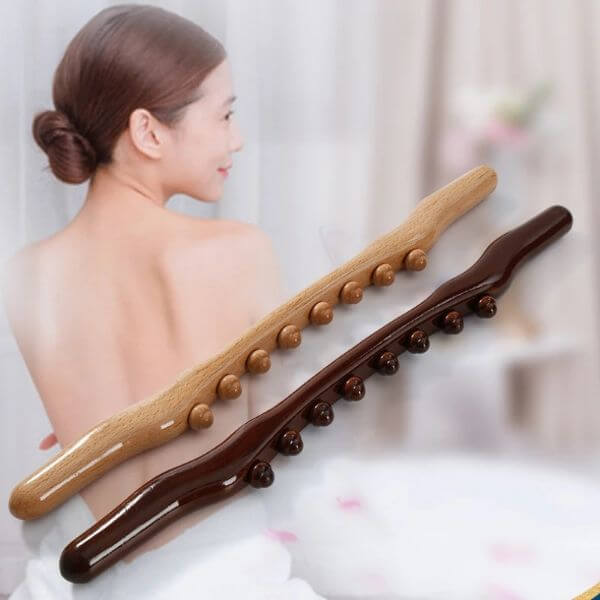 WOODEN THERAPY MASSAGE STICK