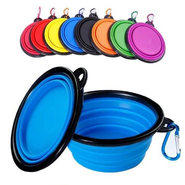 2 IN 1 COLLAPSIBLE SILICONE PET BOWL