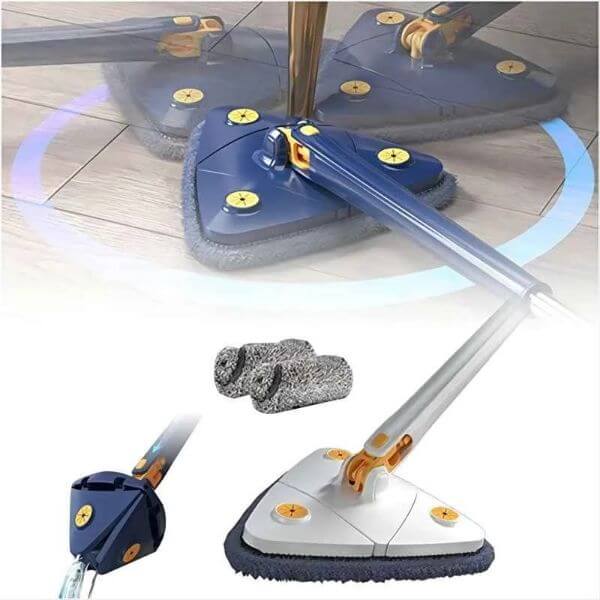ROTATABLE ADJUSTABLE CLEANING MOP