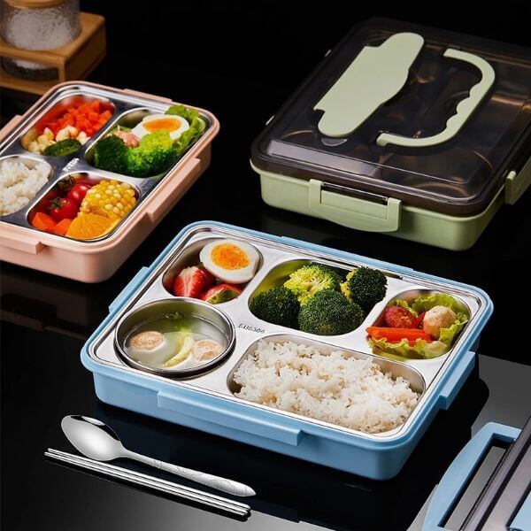 STAINLESS STEEL THERMAL INSULATED LUNCH BOX