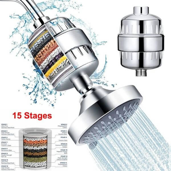 15 STAGES SHOWER WATER FILTER