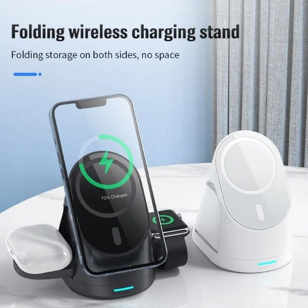 3 IN 1 WIRELESS MAGNETIC CHARGER