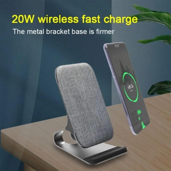MOBILE PHONE WIRELESS CHARGER STAND