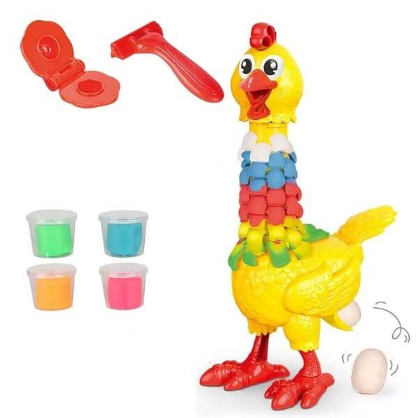 NOVELTY EGG LAYING CHICKEN TOY