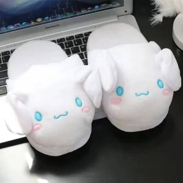 COTTON BUNNY SLIPPERS
