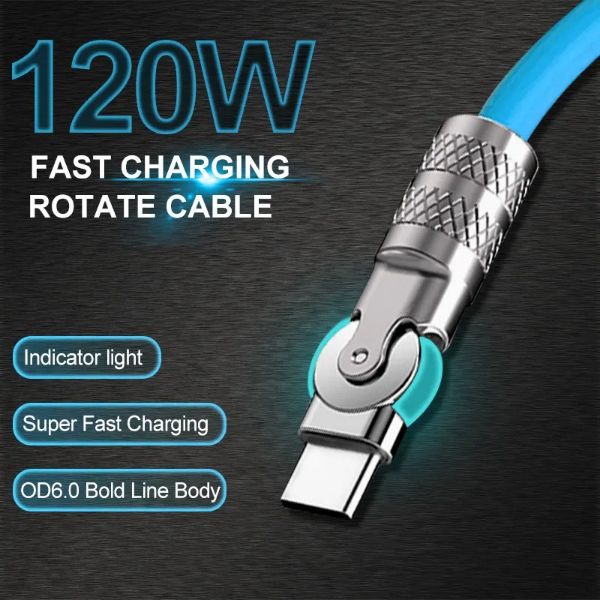 ROTATING FAST CHARGE CABLE