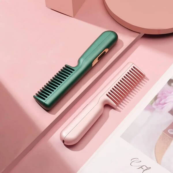 RECHARGEABLE HAIR STRAIGTHENING COMB