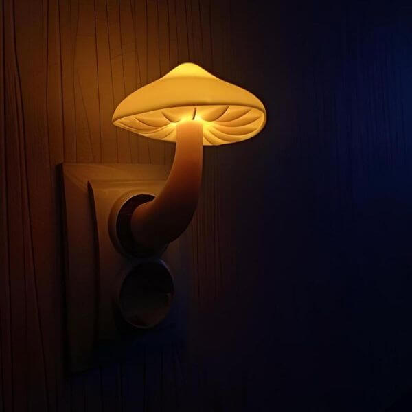 MUSHROOM WALL SOCKET LED LIGHT