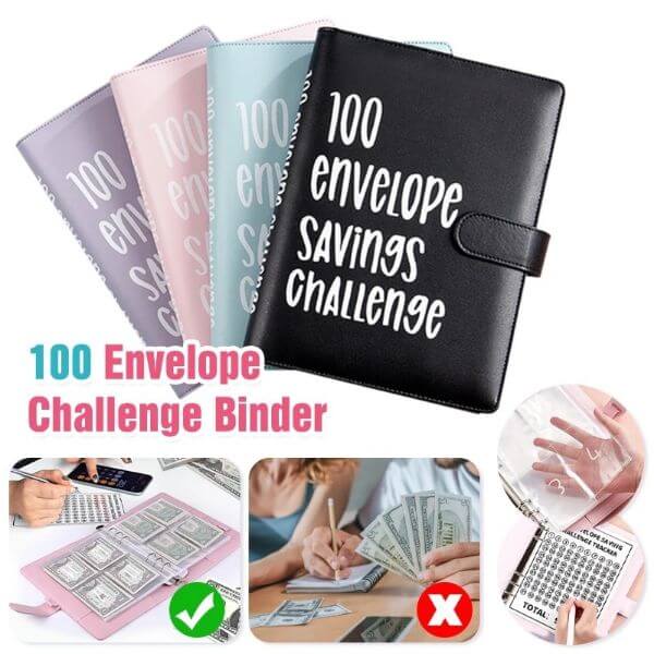 100 ENVELOPE SAVINGS CHALLENGE BINDER