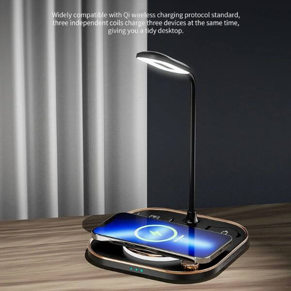 WIRELESS CHARGER TABLE LAMP