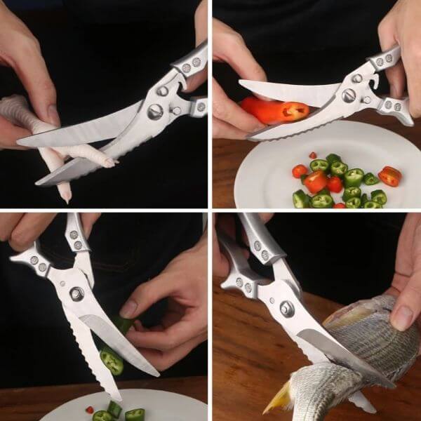 STAINLESS STEEL COOKING SCISSORS