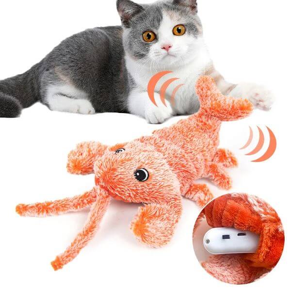 FLOPPY LOBSTER INTERACTIVE PET TOY