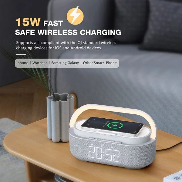 5 IN 1 LED NIGHT LIGHT WIRELESS CHARGER