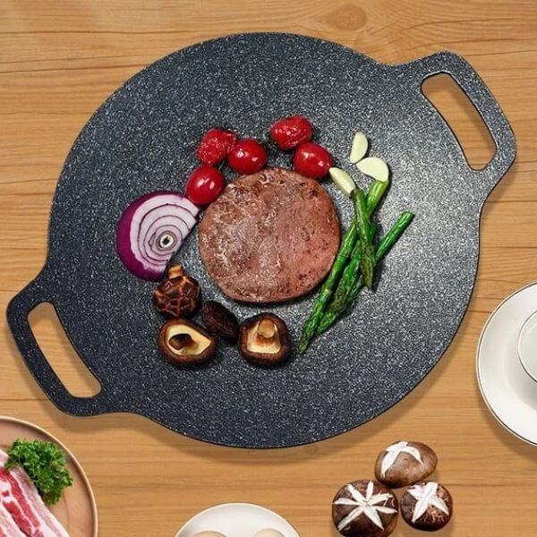 STONE GRILL FRYING PAN