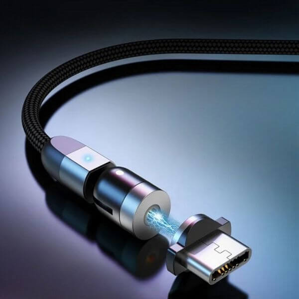 MAGNETIC ROTATION FAST CHARGING CABLE