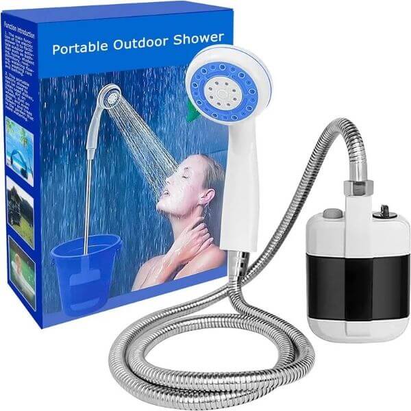 PORTABLE CAMPING RECHARGEABLE SHOWERHEAD