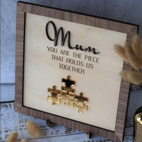 WONDERFUL PERSONALIZED PUZZLE SIGN