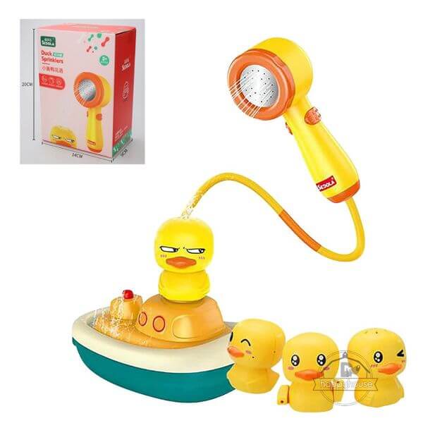 ELECTRIC DUCK BABY SHOWER WATER TOY