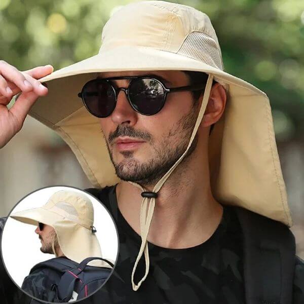 ALL AROUND PROTECTIVE OUTDOOR FISHERMAN HAT
