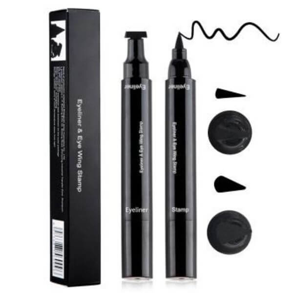 2 IN 1 LIQUID WATERPROOF EYELINER PEN