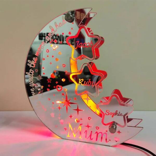 PERSONALIZED BEDROOM MOON LAMP