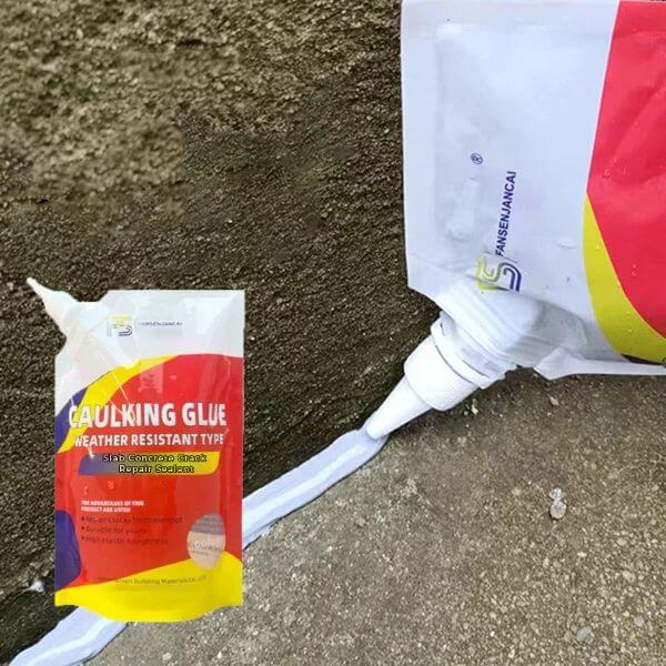 SLAB CONCRETE CRACK WATERPROOF REPAIR SEALANT