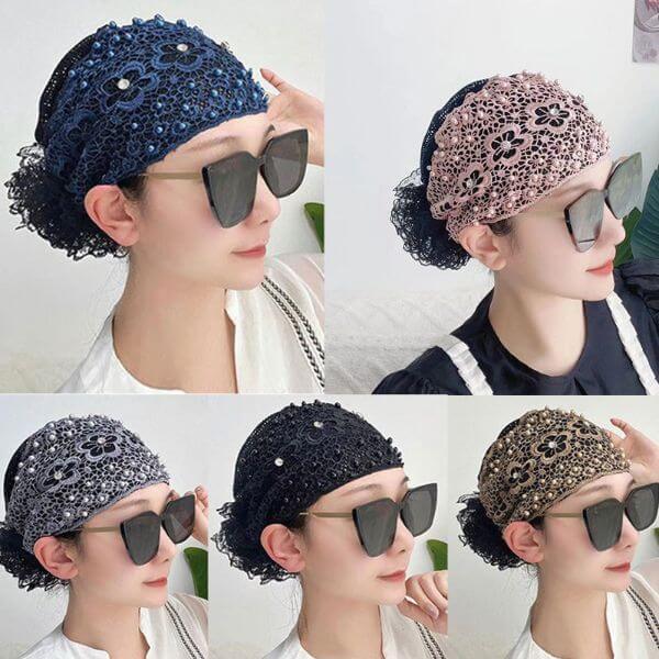 WOMEN’S FLORAL LACE HEADWRAP