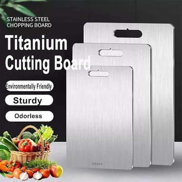 PURE TITANIUM CUTTING BOARD