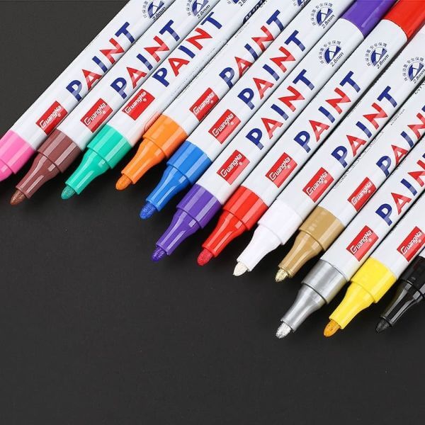 PERMANENT WATERPROOF TIRE PAINT MARKER PEN