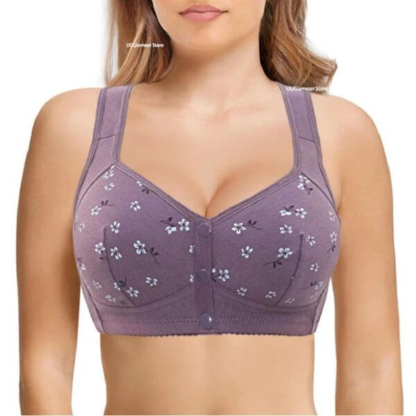 COMFORTABLE AND CONVENIENT FRONT BUTTON BRA