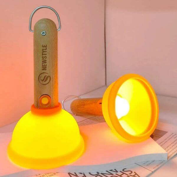 USB RECHARGEABLE PLUNGER NIGHT LIGHT