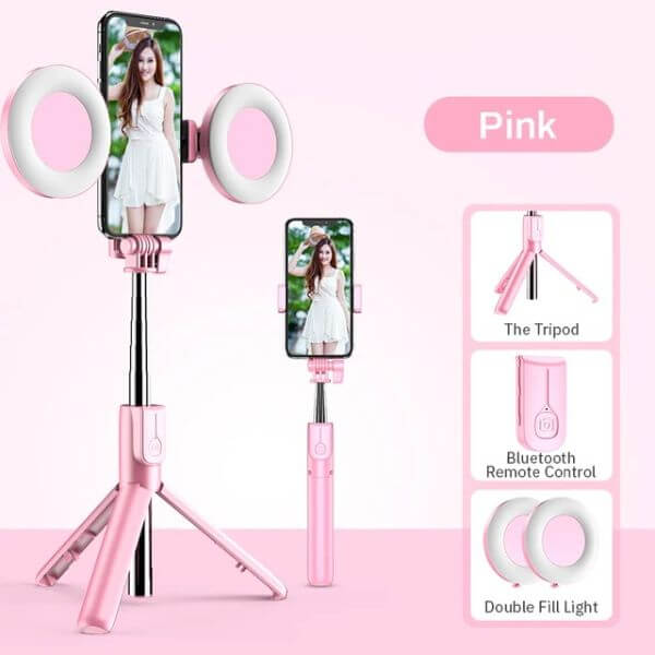 6 IN 1 BLUETOOTH SELFIE STICK