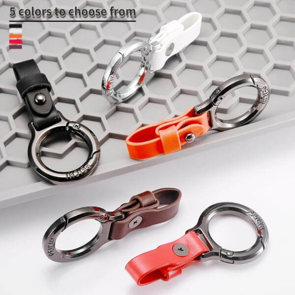 LUXURY LEATHER KEYCHAIN