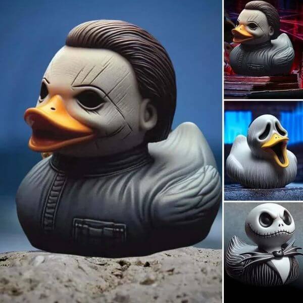 CLASSIC HORROR MOVIE CHARACTER DUCK