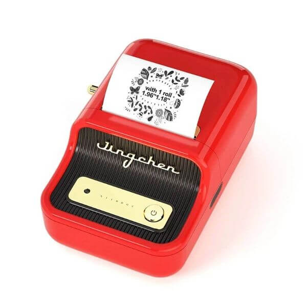 MINI RETRO PORTABLE THERMAL LABEL PRINTER