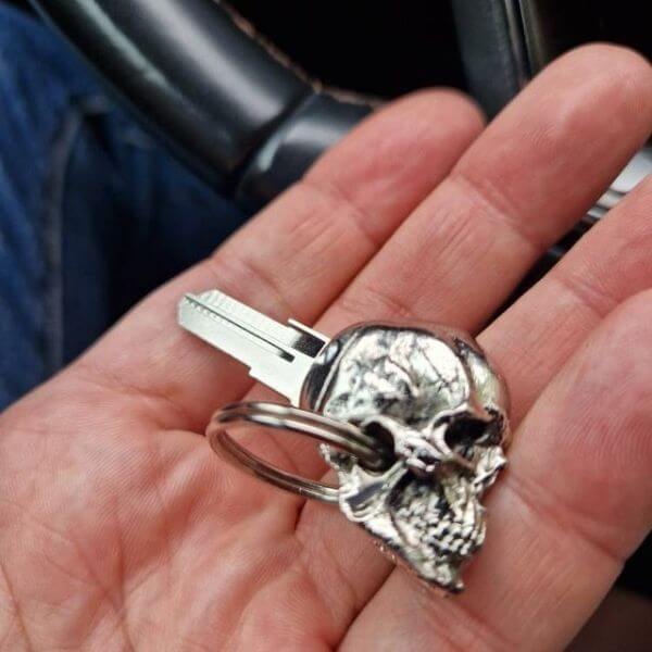 CUSTOM MOTORCYCLE UNIVERSAL SKULL KEY HEAD