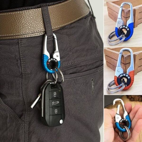 CREATIVE STAINLESS STEEL KEYCHAIN