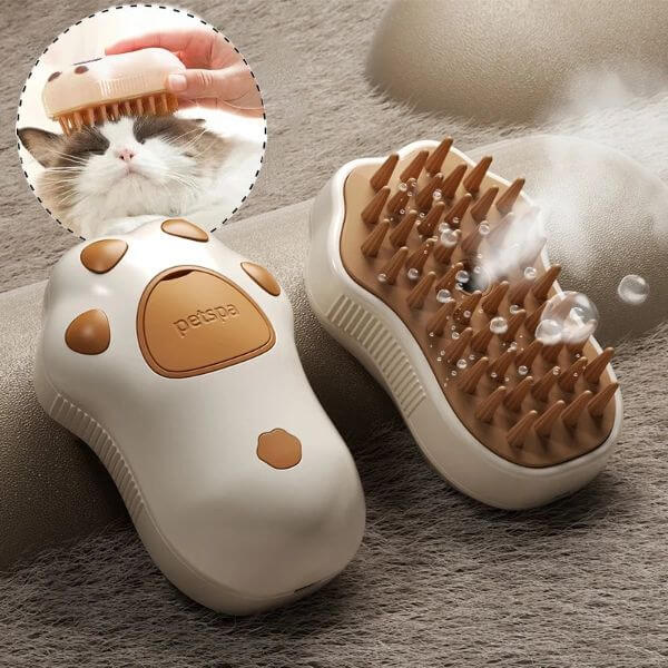 CAT PAW SHAPE STEAM BRUSH