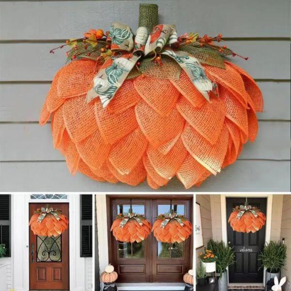 FARMHOUSE PUMPKIN WREATH