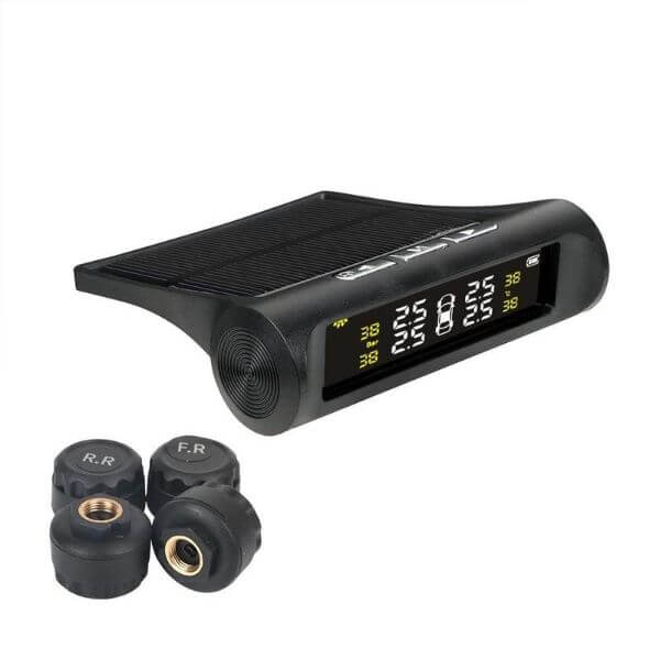 REAL TIME DISPLAY SOLAR CHARGING TIRE PRESSURE MONITORING SYSTEM