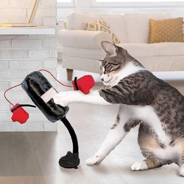 CAT PUNCHING BAG TOY