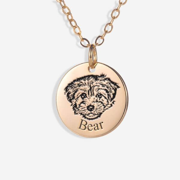 PERSONALIZED PET FACE NECKLACE