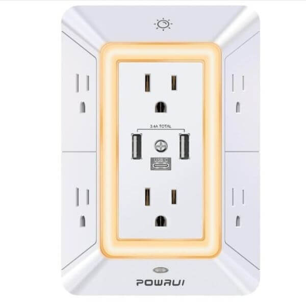 MULTI PLUG OUTLET SURGE PROTECTOR