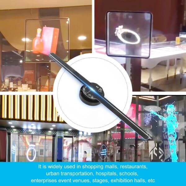 3D HOLOGRAM LED FAN PROJECTOR