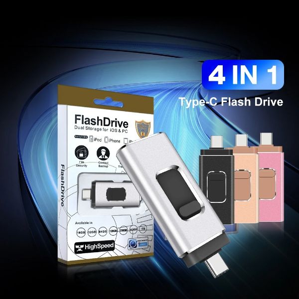 4 IN 1 HIGH SPEED FLASH DRIVE