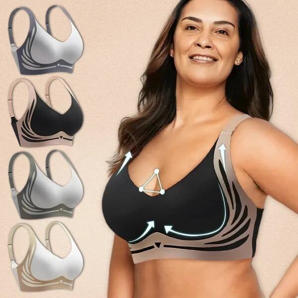 WIRE FREE TOP SUPPORT BRA