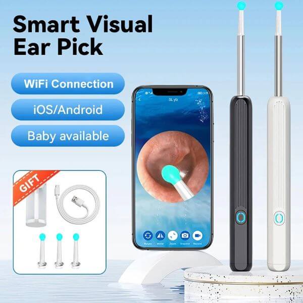 WIRELESS SMART EAR VISUAL CLEANER