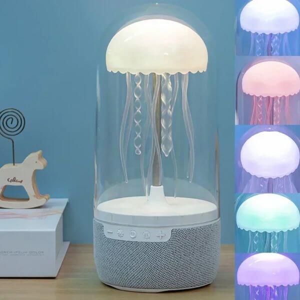 BLUETOOTH SPEAKER JELLYFISH LED LAMP